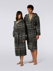 Missoni Home Accappatoio Con Cappuccio In Spugna Di Cotone Keith