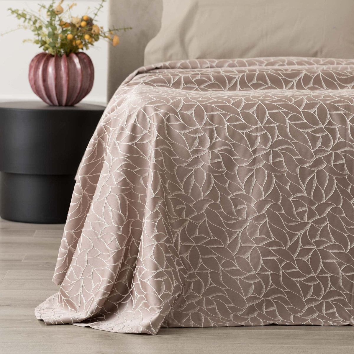 Reevèr Copriletto Liscio Matrimoniale In Tessuto Jacquard Verny