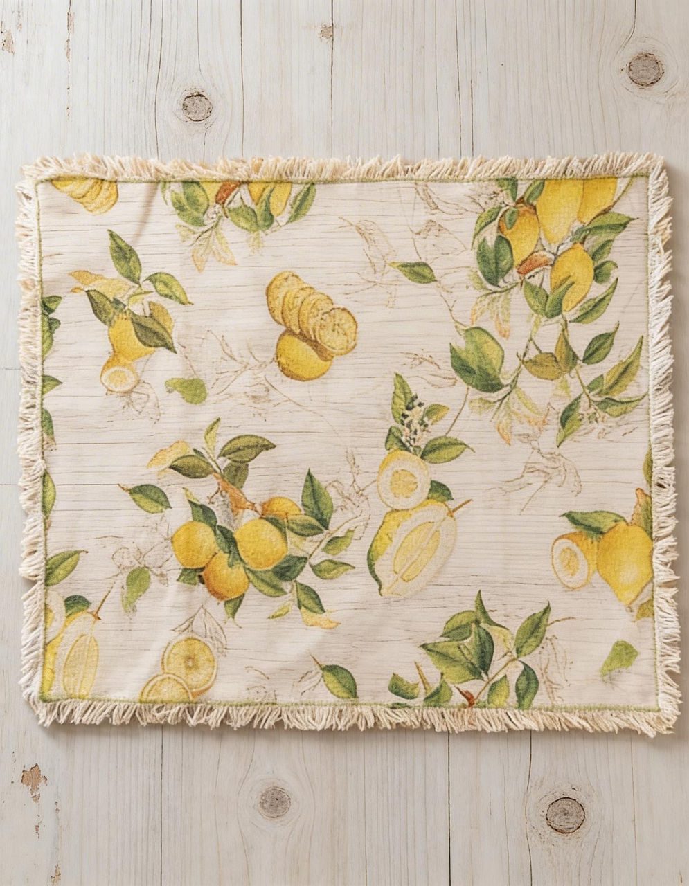 Tessitura Toscana Telerie Set 2 Tovagliette Americane In Lino Myplace Limoncello