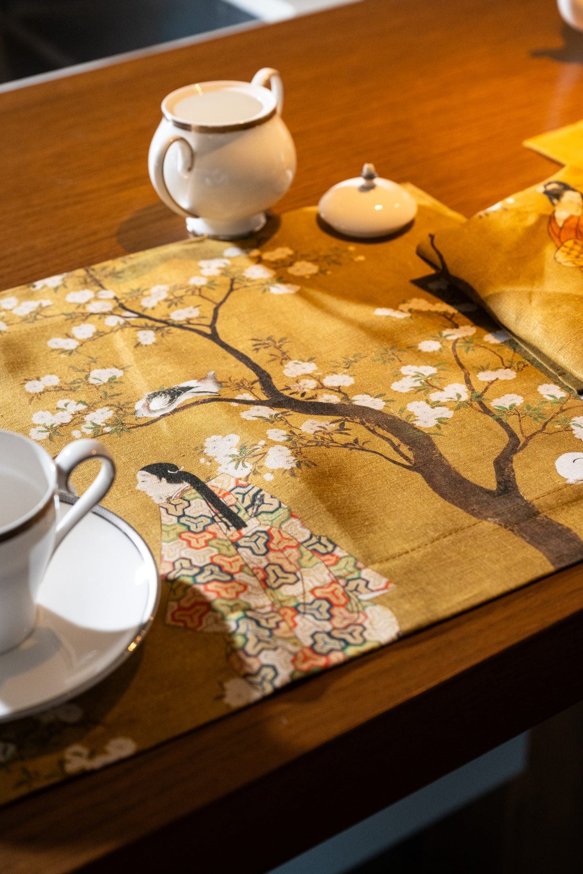 Napking Centrotavola E/O Runner In Lino Premium Ukiyo