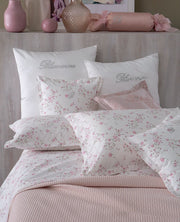 Blumarine Completo Lenzuola 1 Piazza E 1/2 In Percalle Di Cotone Lilibet