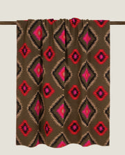 Frati Home Coperta Plaid In Misto Lana Mary Native
