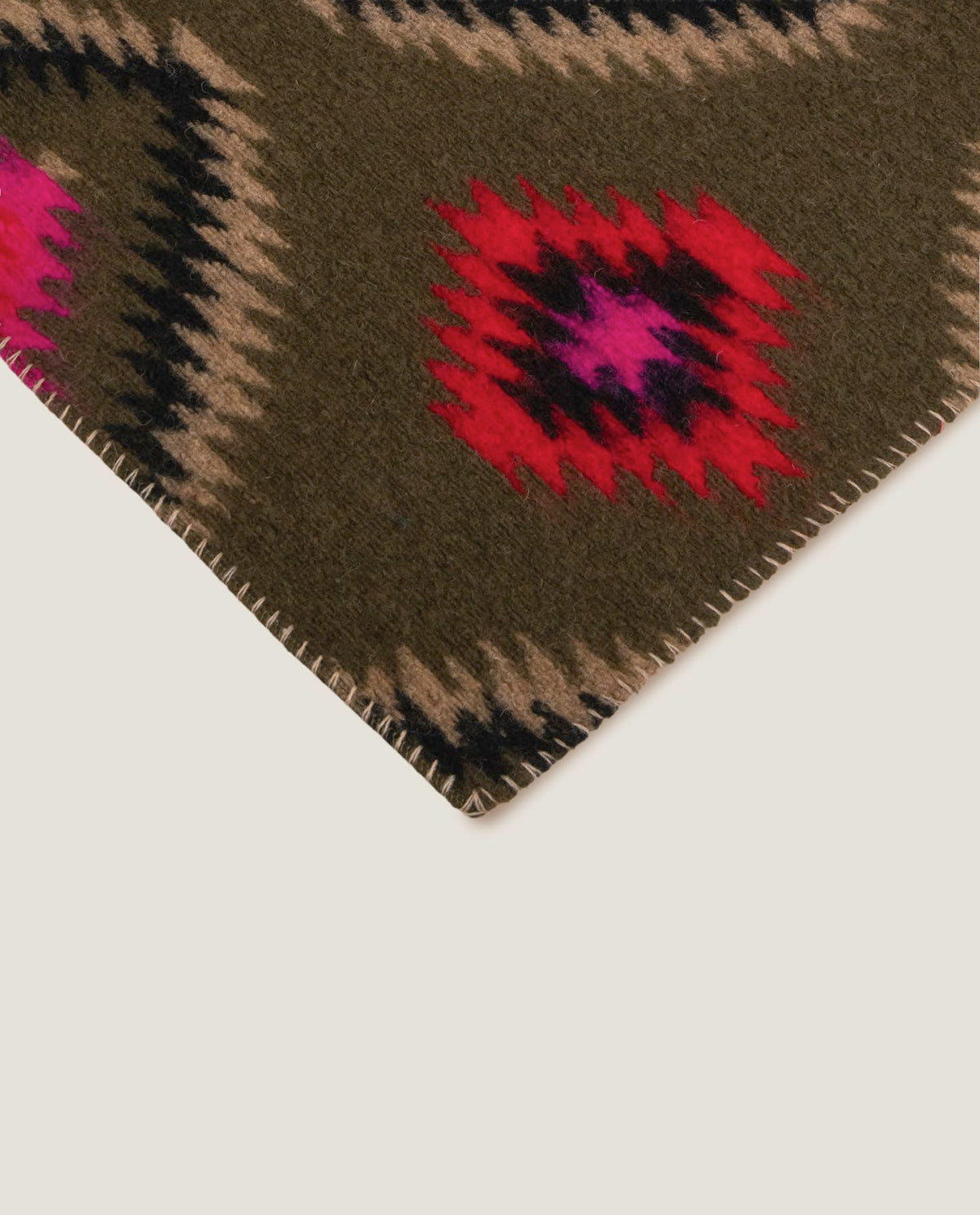 Frati Home Coperta Plaid In Misto Lana Mary Native