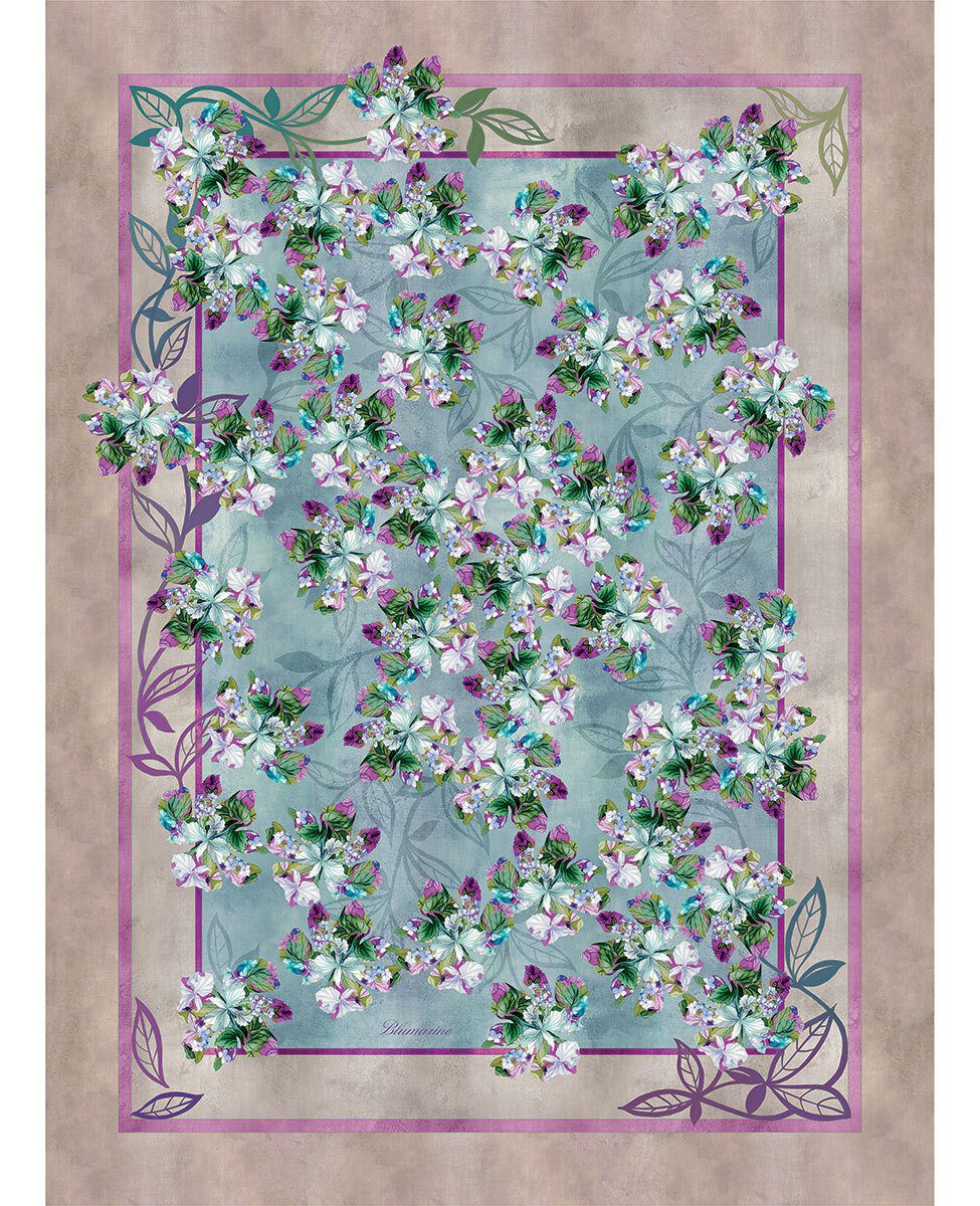 Blumarine Caldo Pareo Con Stampa Piazzata Mirelle