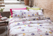 Bossi Martha O'neil Completo Lenzuola Singolo In Cotone Stampato Delia 8427