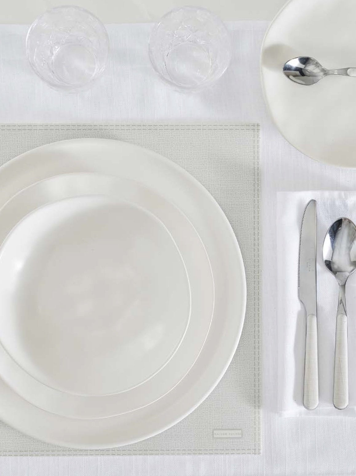 Maison Sucree' Set 6 Pezzi Bicchieri Murano In Pasta Di Vetro Cristallo