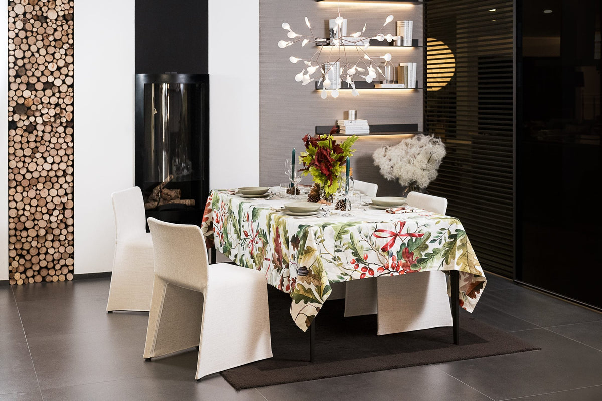 Napking Tovaglia E/O Runner In Lino Premium Oak
