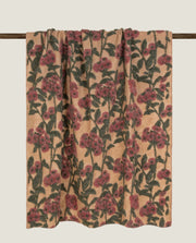 Frati Home Coperta Plaid In Mista Lana Cotta Old Flower