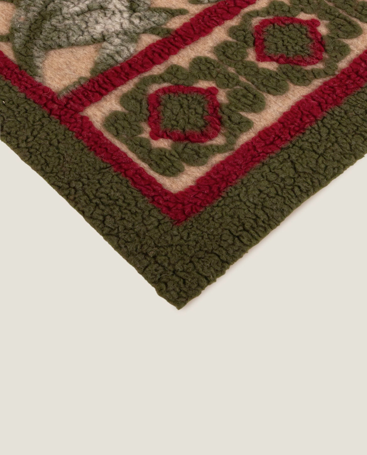 Frati Home Coperta Plaid In Lana Cotta Sei Colori Oriental Peony