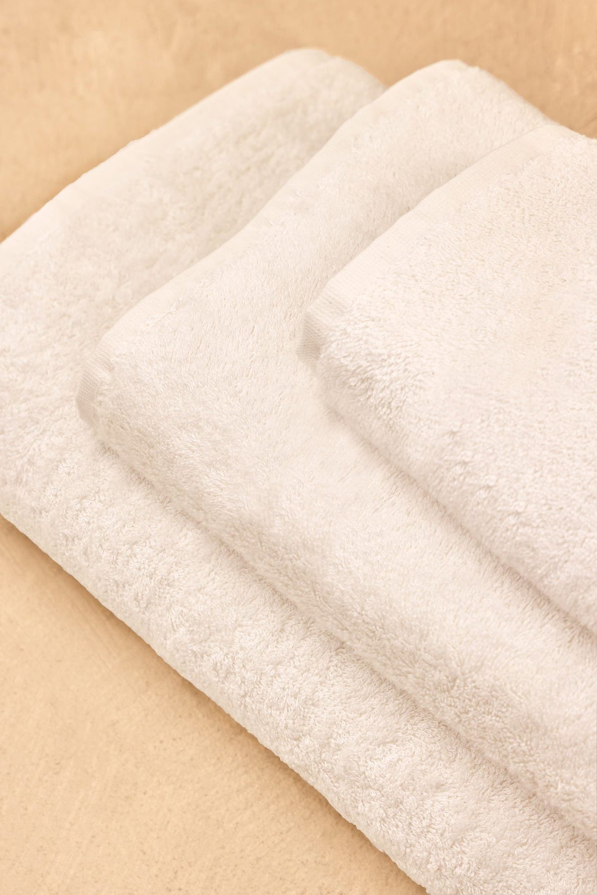 Biancoperla Set Asciugamani 1+1 In Spugna In Fibra Di Bamboo Oasi