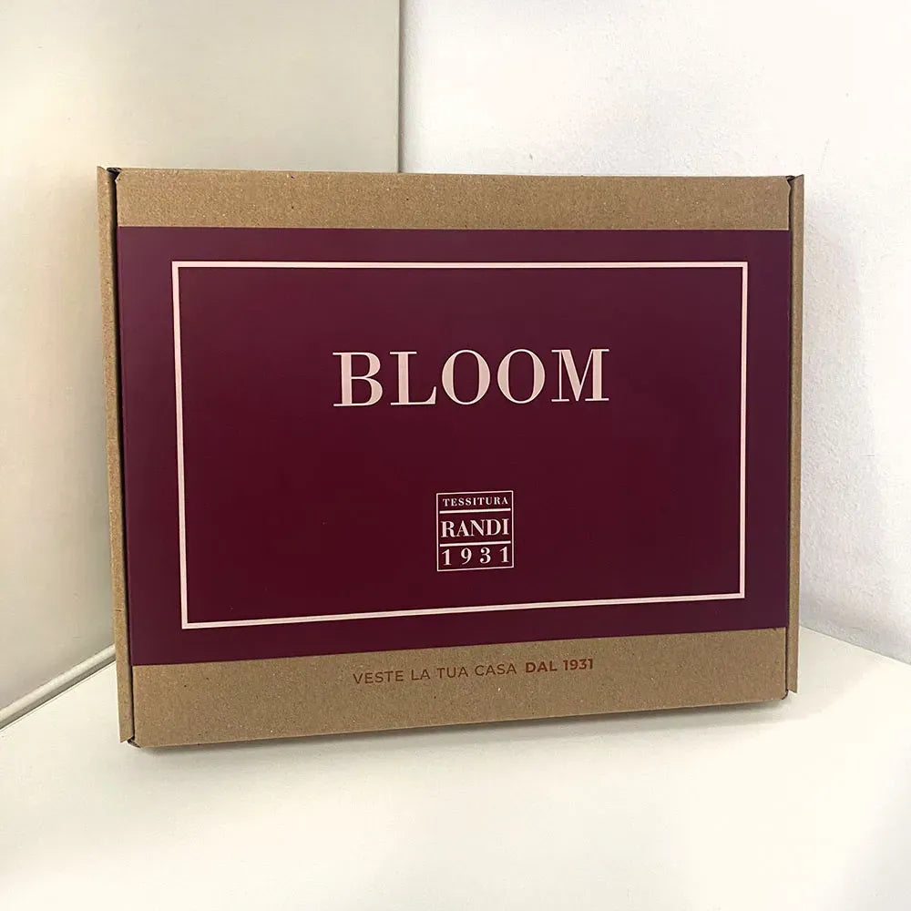 Tessitura Randi Bloom Runner In Cotone Stampato Hydrangea