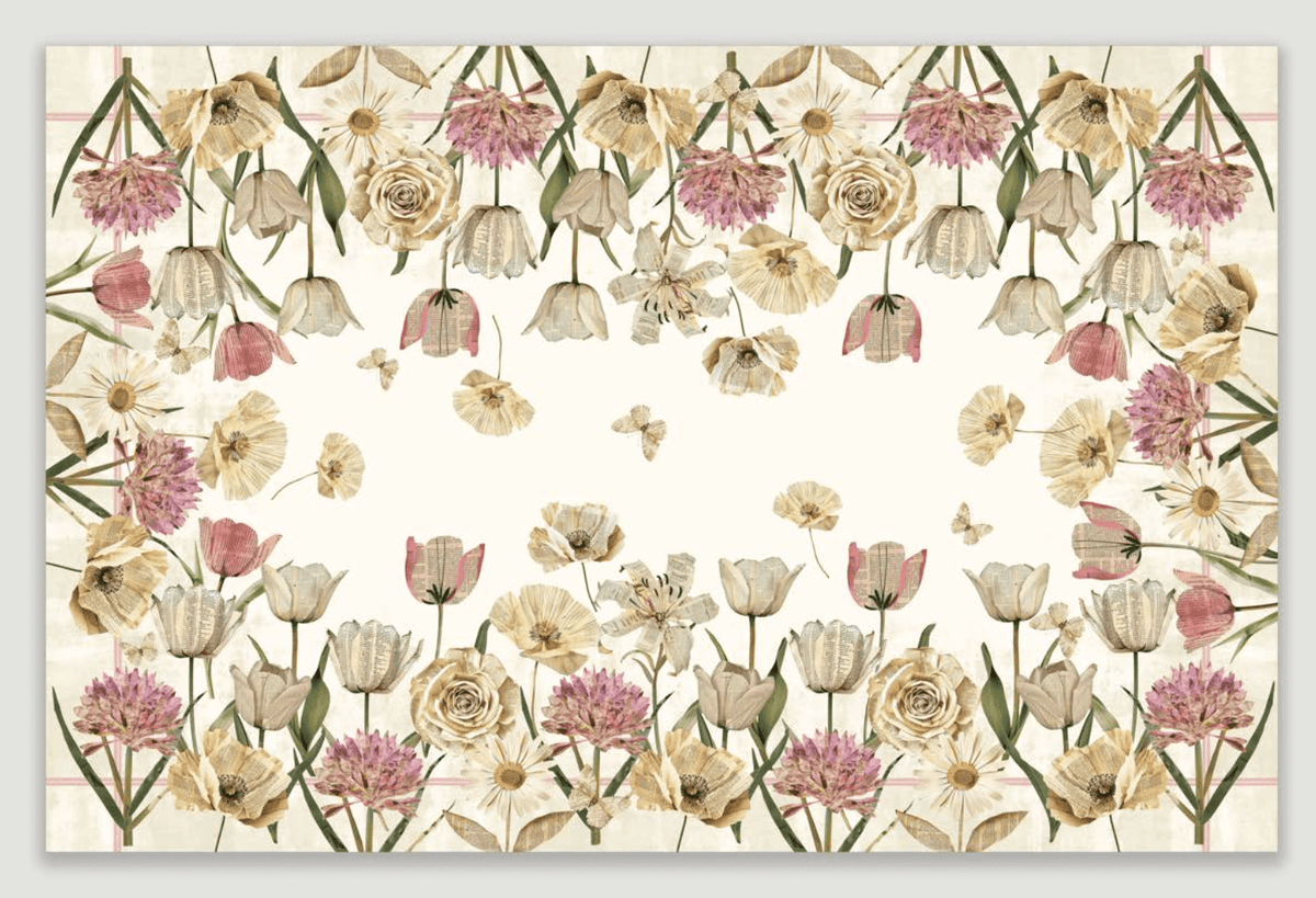 Tag House Artissima Tovaglia In Cotone Stampato 4020 Paper