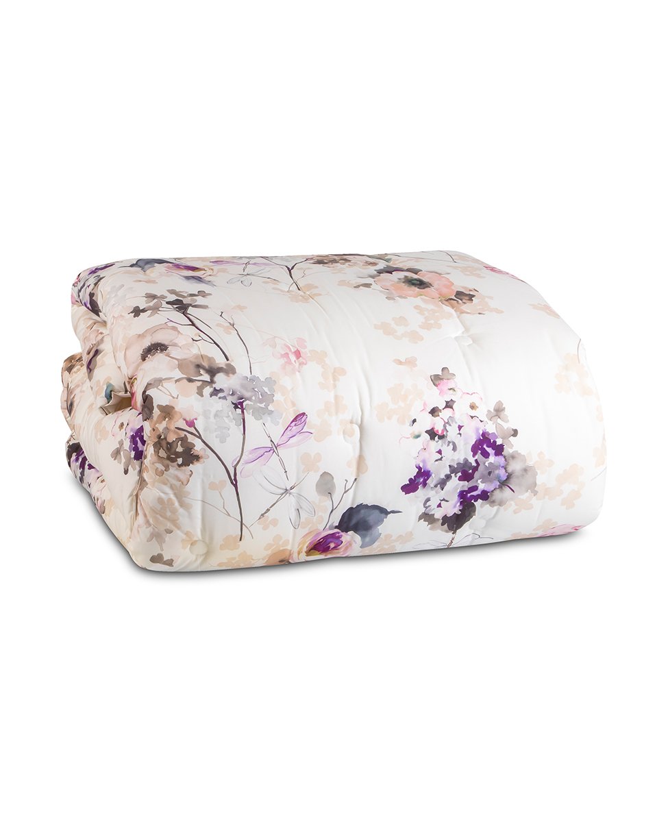 Svad Dondi Trapunta Matrimoniale in percalle di Cotone Stampato Patchouli