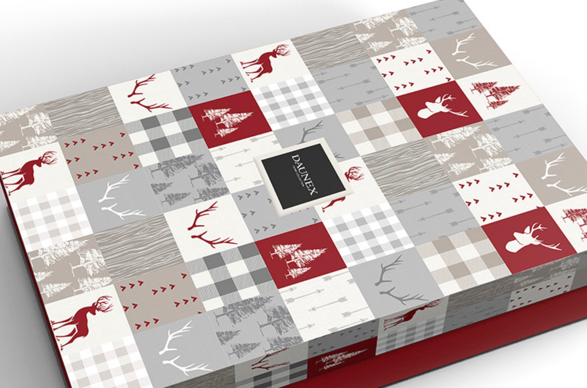 Daunex Plaid Con Agnellino Petit Monte Rosso