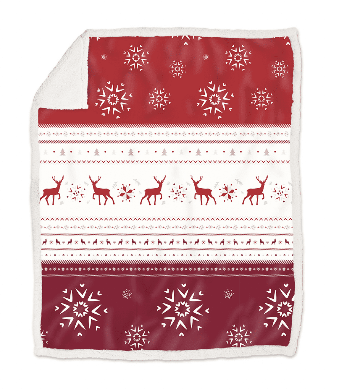 Daunex Coperta Plaid Fantasia Con Retro In Caldo Agnellino Isere
