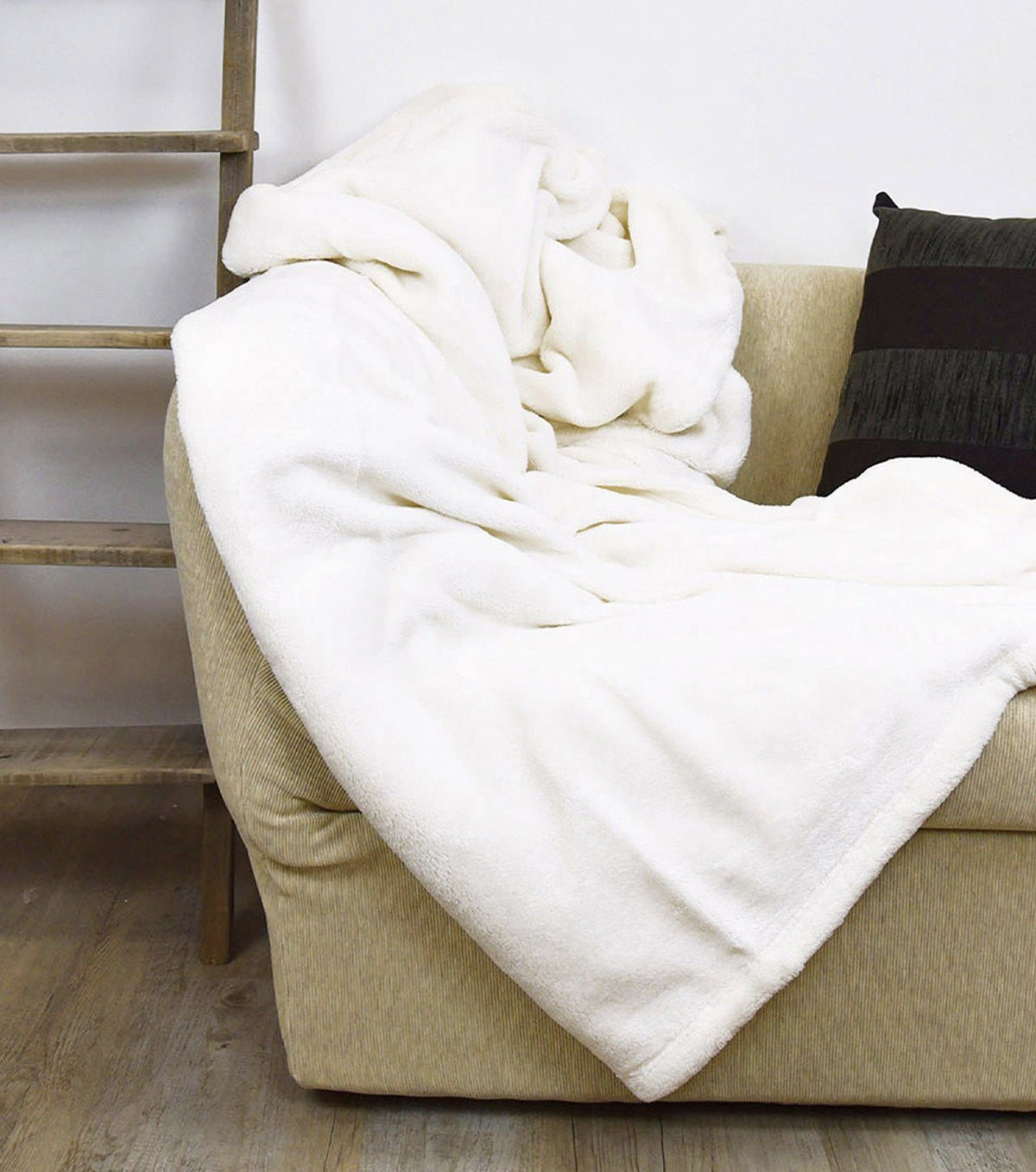 Daunex Plaid E Coperta In Morbido Pile Prime Naturale
