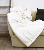 Daunex Plaid E Coperta In Morbido Pile Prime Naturale