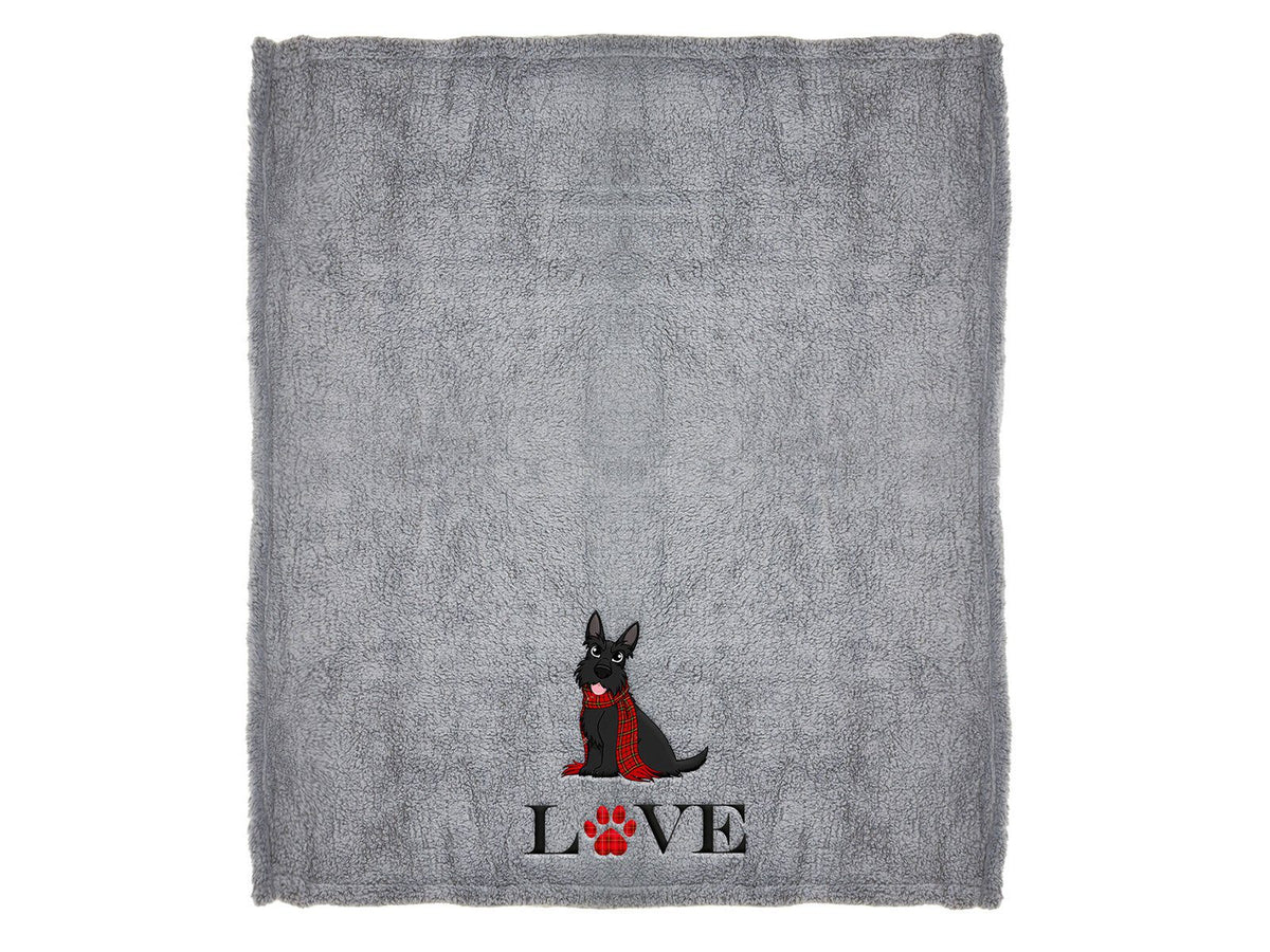 Daunex Plaid In Caldo E Morbido Pile Con Applicazione Lucky Love