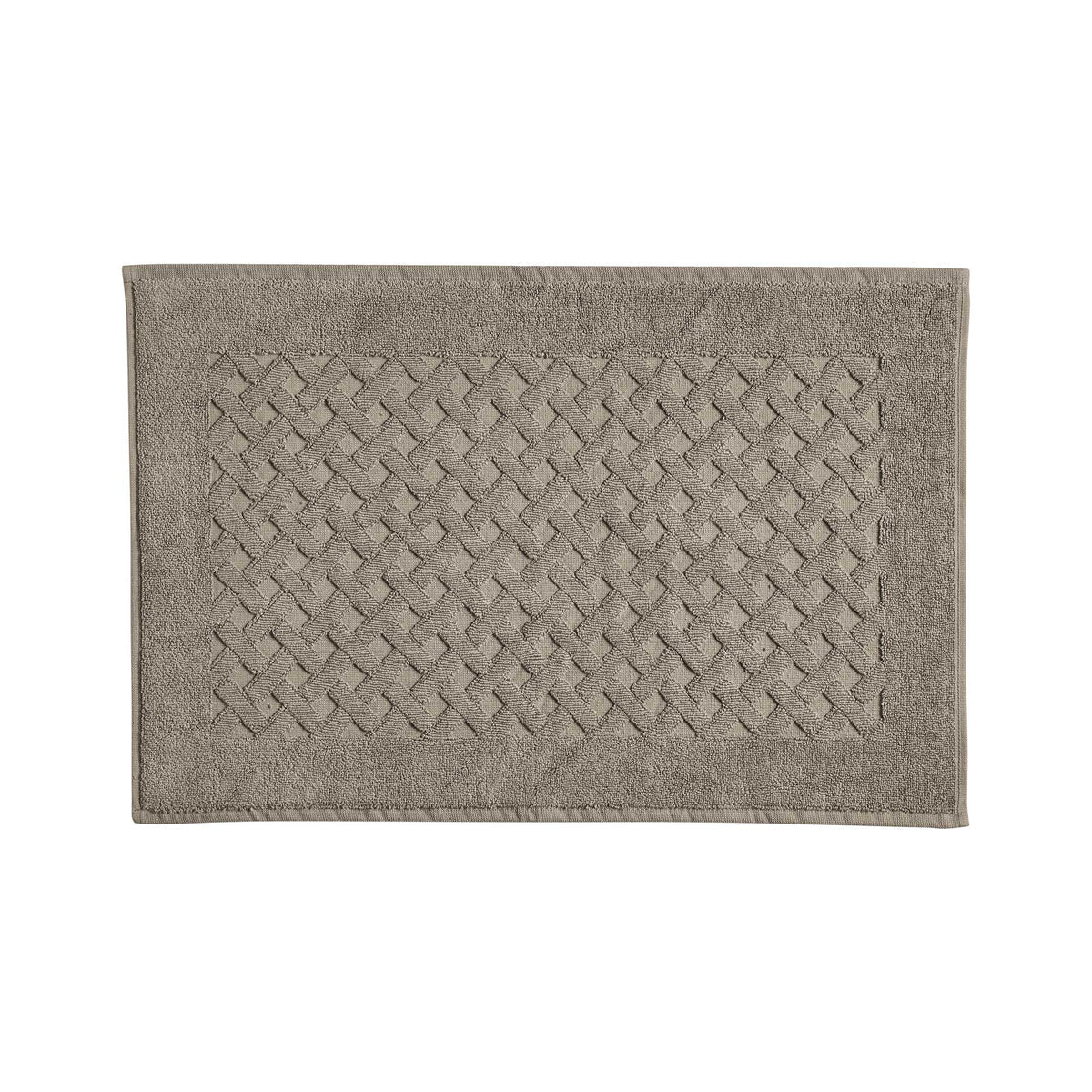 Biancoperla Tappeto Bagno In Spugna Di Cotone Con Antiscivolo 60X90Cm Perla