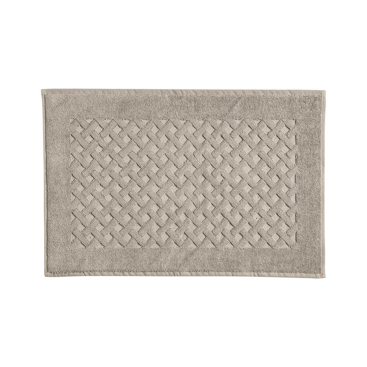 Biancoperla Tappeto Bagno In Spugna Di Cotone Con Antiscivolo 60X90Cm Perla