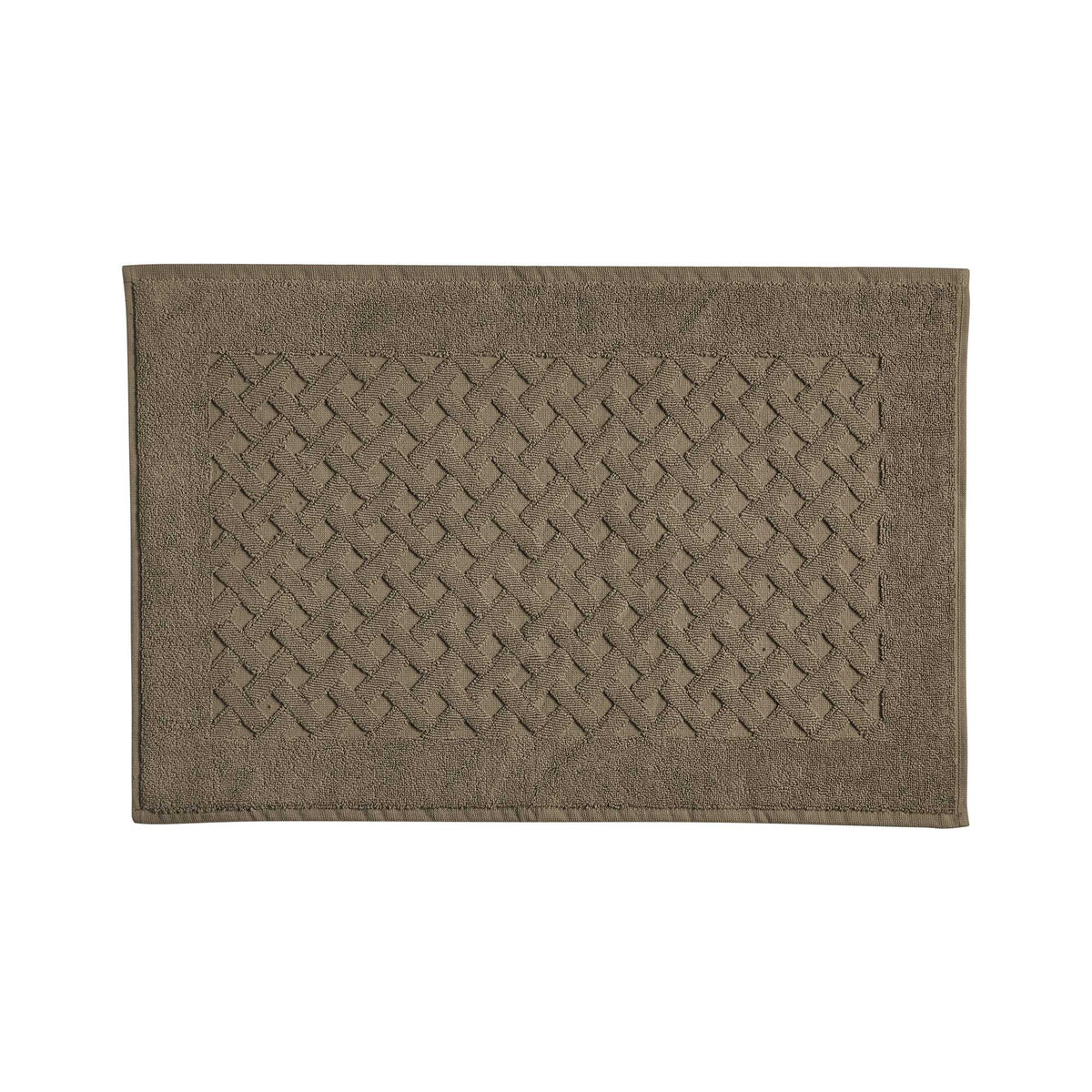 Biancoperla Tappeto Bagno In Spugna Di Cotone Con Antiscivolo 60X90Cm Perla