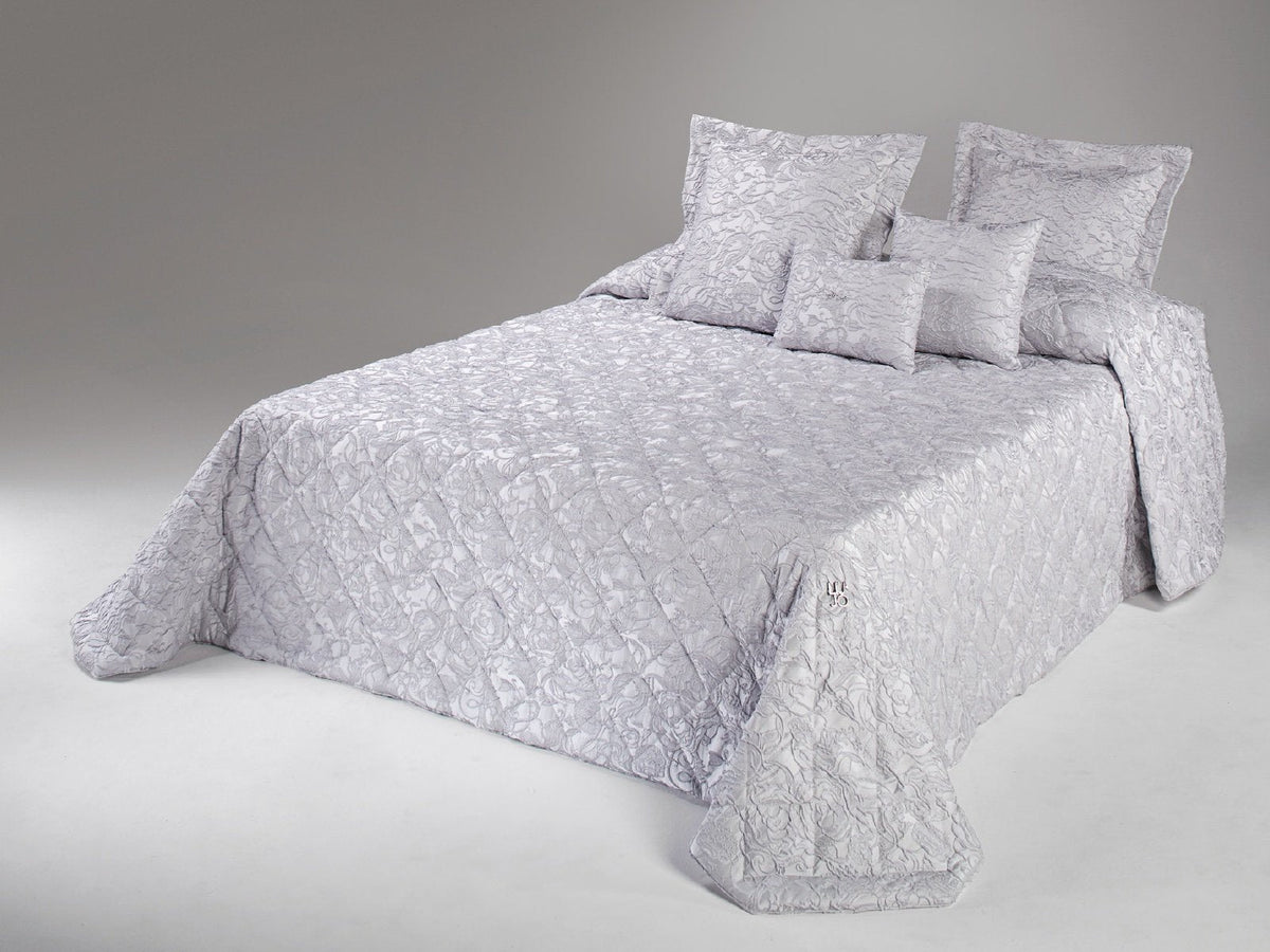Liu Jo Copriletto Trapuntato Matrimoniale Jacquard Con Logo Sw Corsivo Romantic Ll2240