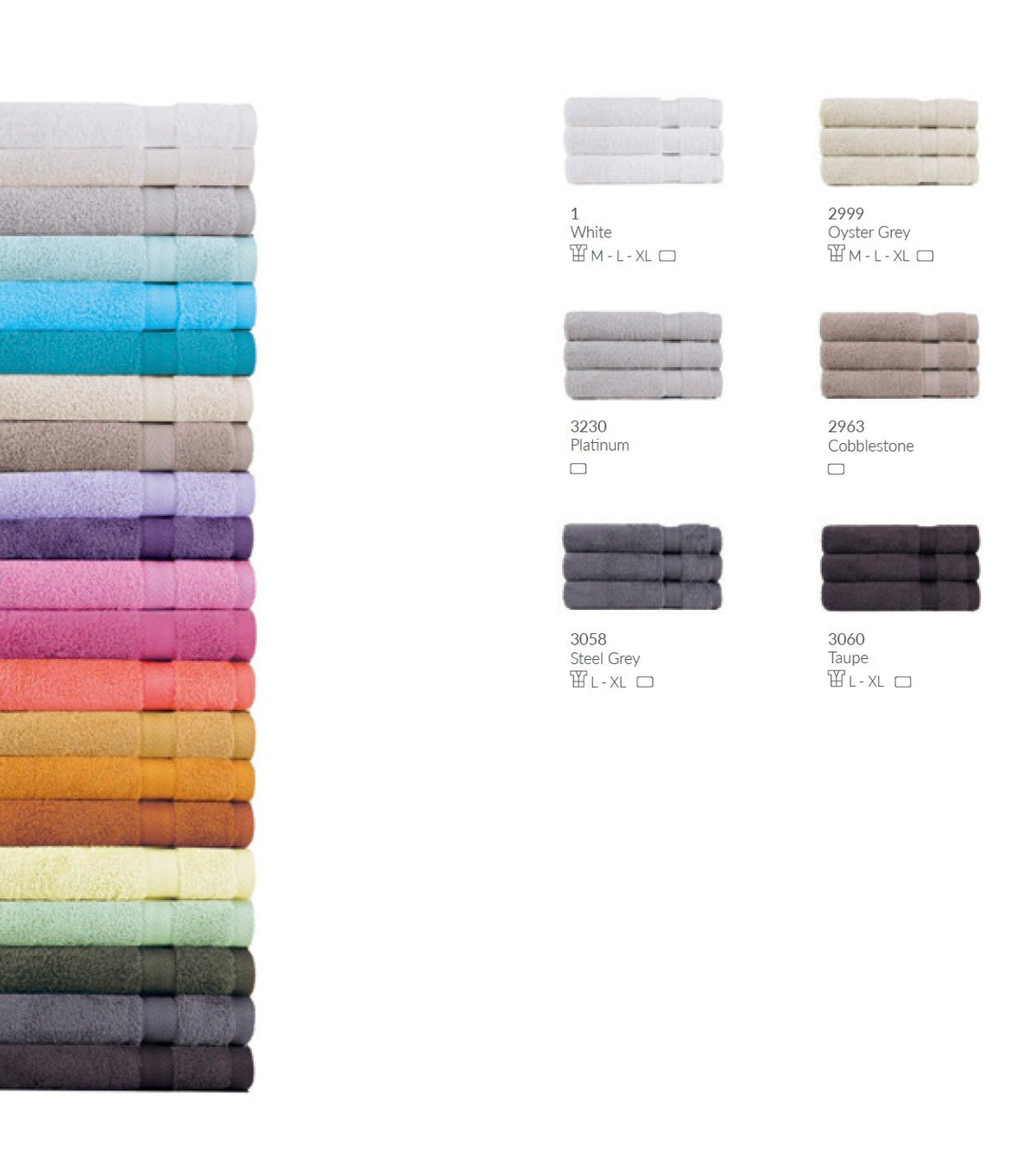 Lasa Home Set Asciugamani 1+1 In Morbida Spugna Di Cotone Royal Cresent