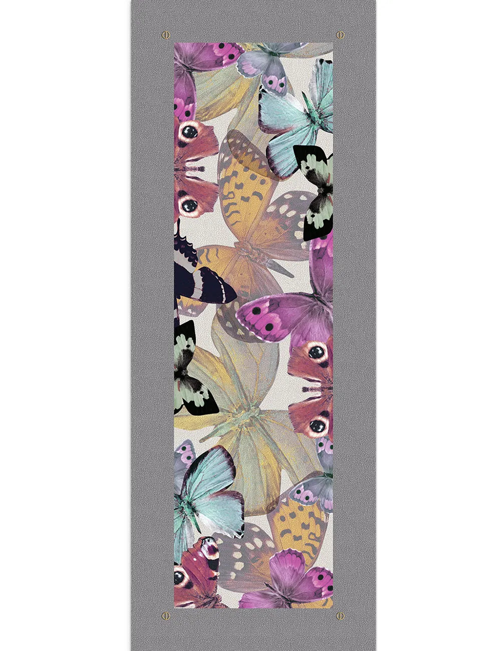 Borbonese Runner In Cotone Stampato Butterfly