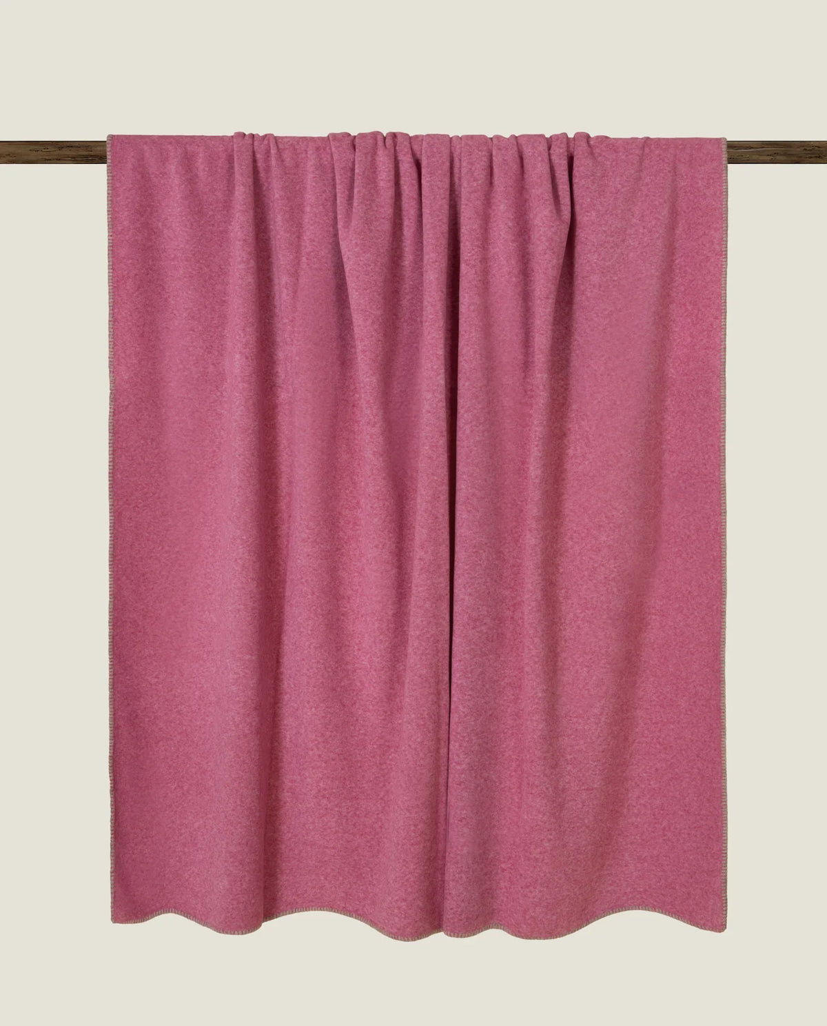 Frati Home Plaid In Soft Bamboo Cherry