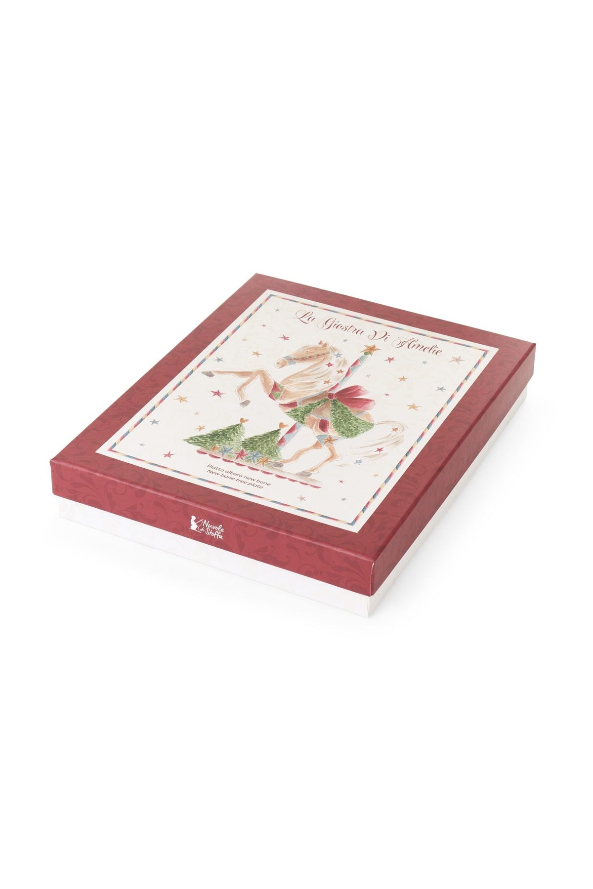 Nuvole Di Stoffa Set 2 Piatti Albero In Porcellana Con Scatola Regalo La Giostra Di Amelie