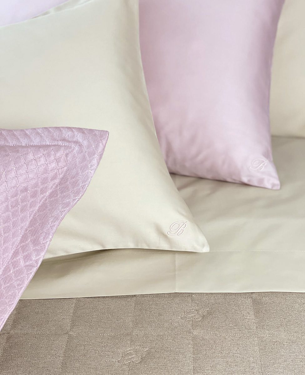 Blumarine Completo Lenzuola Singolo In Percalle Di Cotone Stile Blu