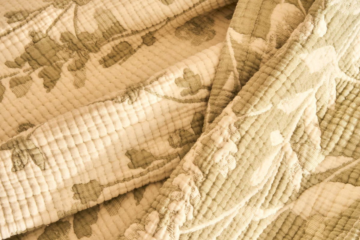 Biancoperla Copriletto Liscio Matrimoniale Double Face Jacquard Samira
