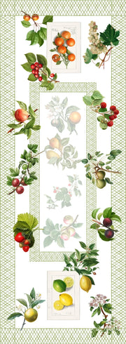 Napking Runner E/O Centrotavola In Puro Lino Summerfruit