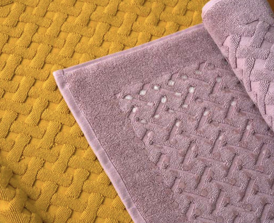 Biancoperla Tappeto Bagno In Spugna Di Cotone Con Antiscivolo 60X90Cm Perla