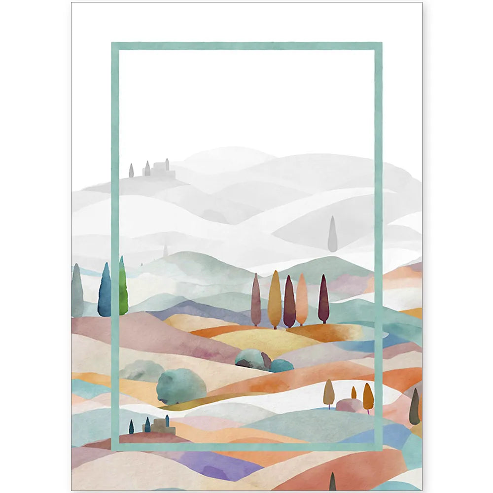 Tessitura Randi Strofinaccio In Cotone Stampato Toscana