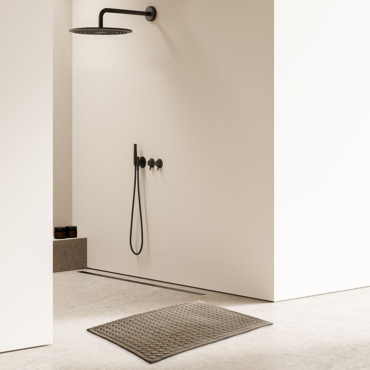 Casa Anversa Tappeto Bagno In Velluto Trapuntato Gaia