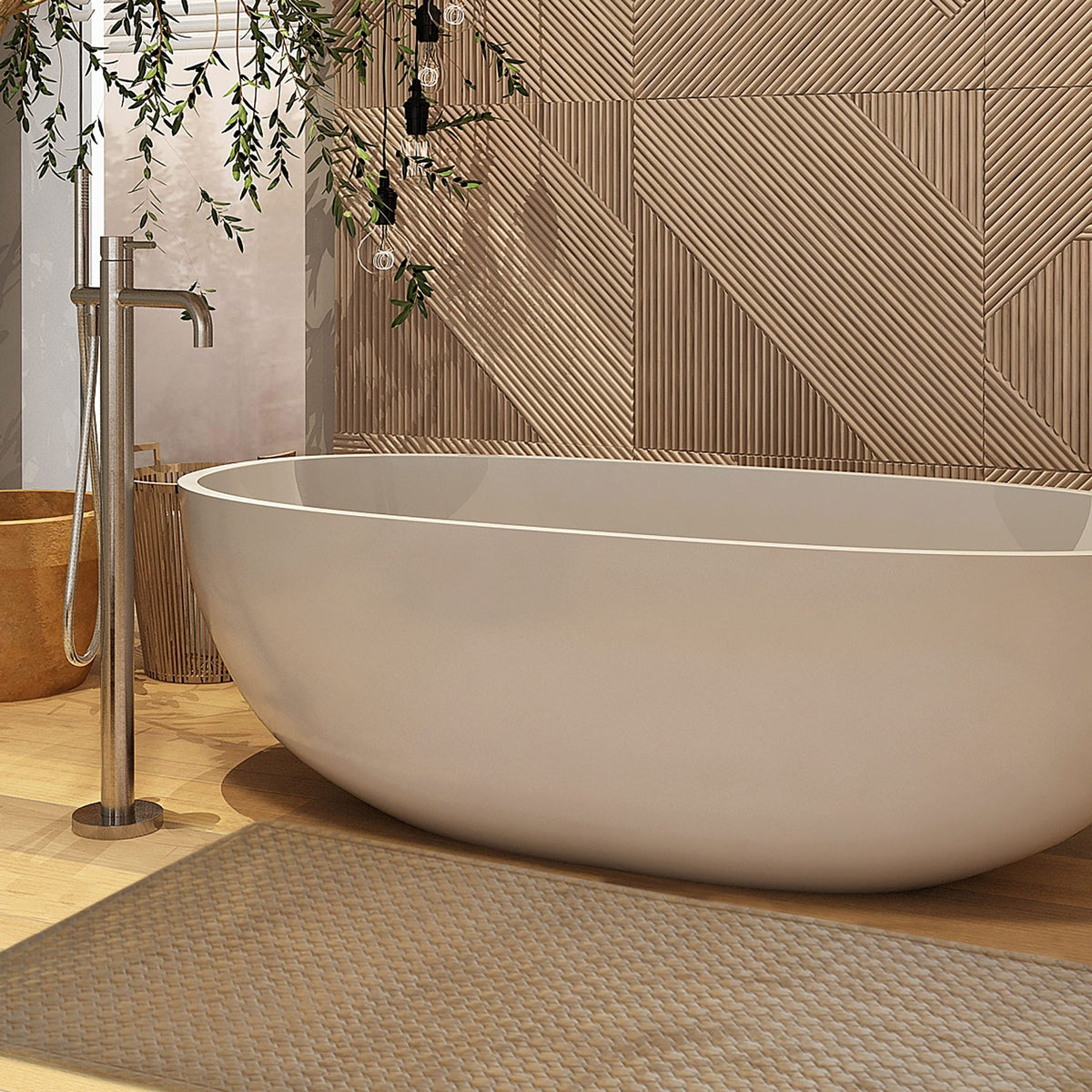 Casa Anversa Tappeto Bagno In Velluto Trapuntato Gaia