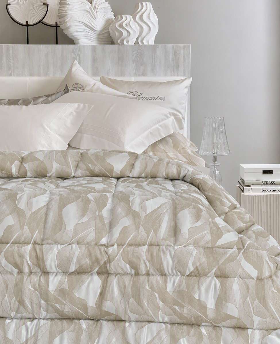 Blumarine Trapunta Matrimoniale In Jacquard Vera