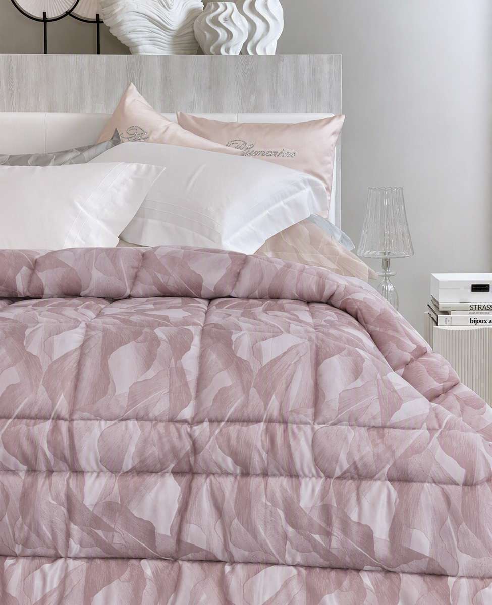 Blumarine Trapunta Matrimoniale In Jacquard Vera
