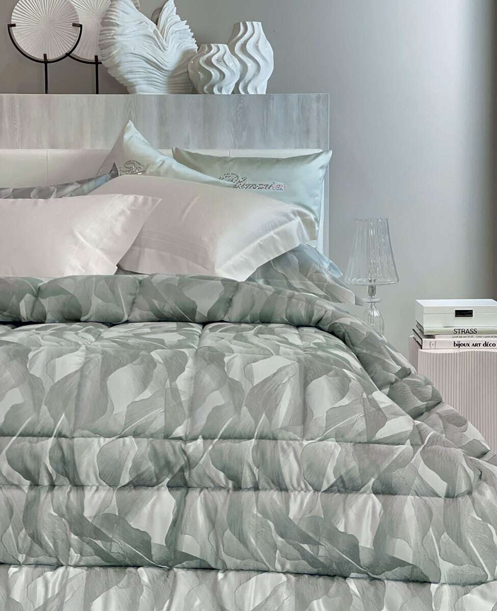 Blumarine Trapunta Matrimoniale In Jacquard Vera