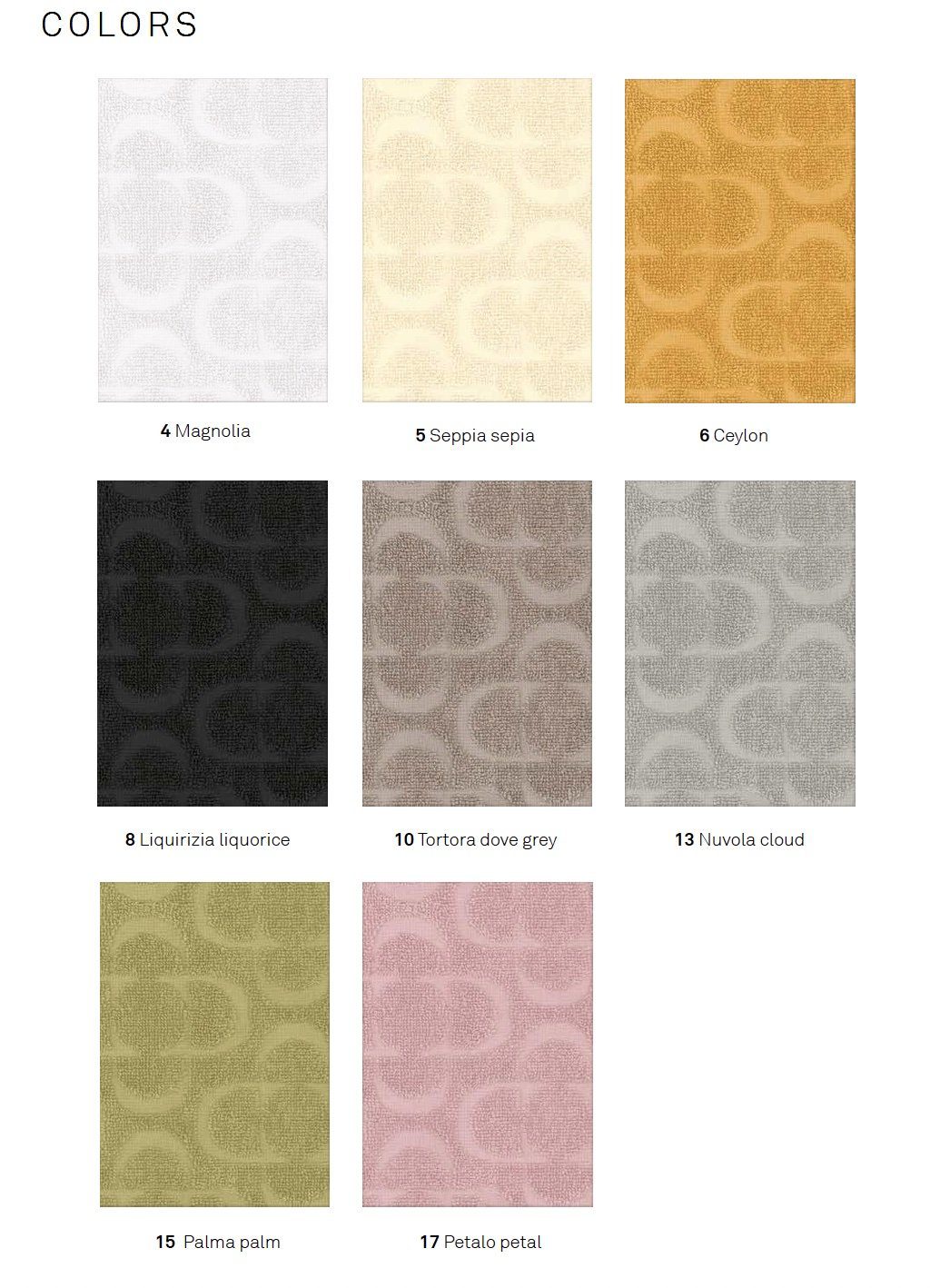 Svad Dondi Set Asciugamani 1+1 In Spugna Di Cotone Trama Jacquard Trend