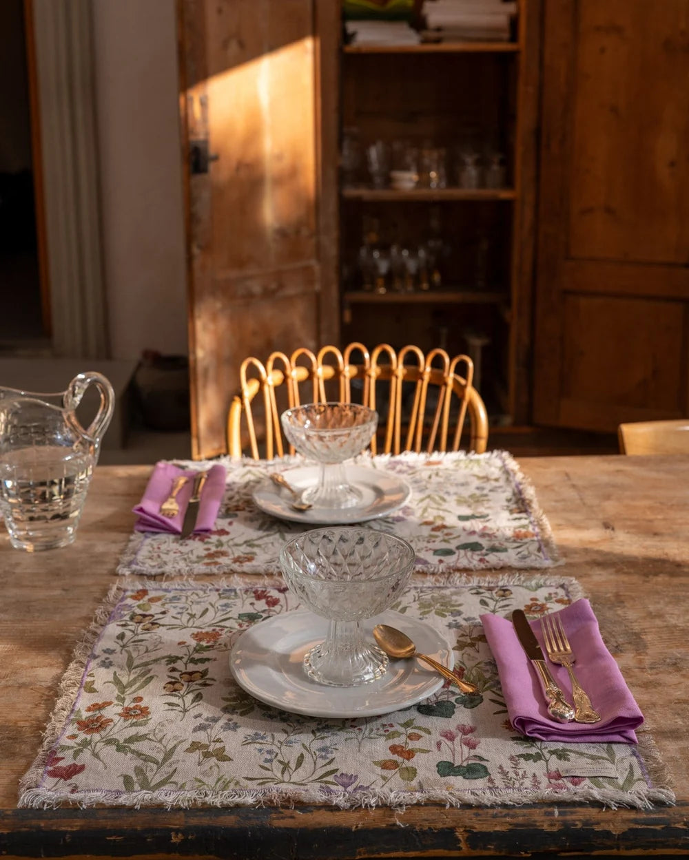 Tessitura Toscana Telerie Set 2 Tovagliette Americane In Lino Myplace Pernilla