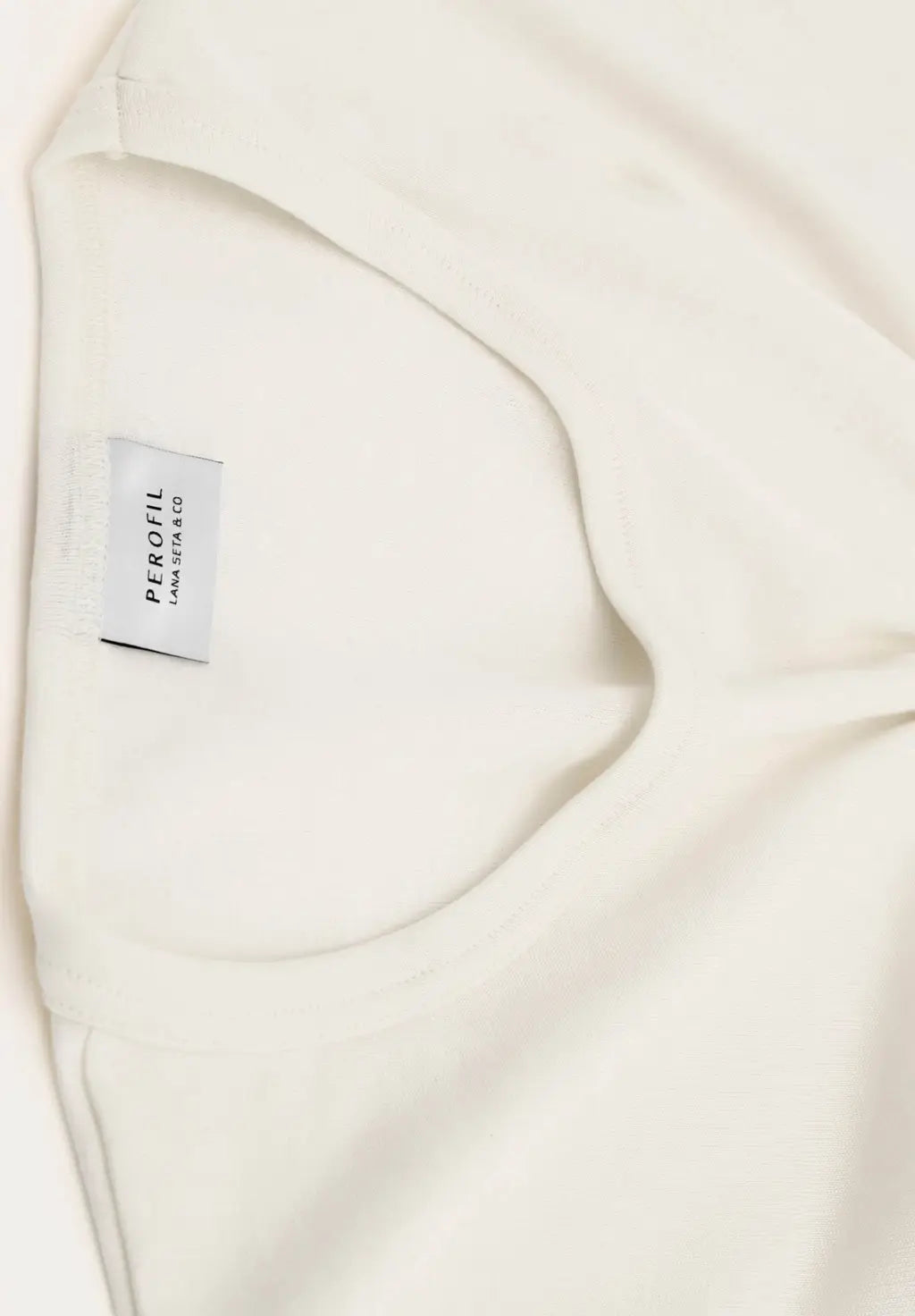 Perofil Maglia Girocollo In Cotone Lana E Seta Vprt00188