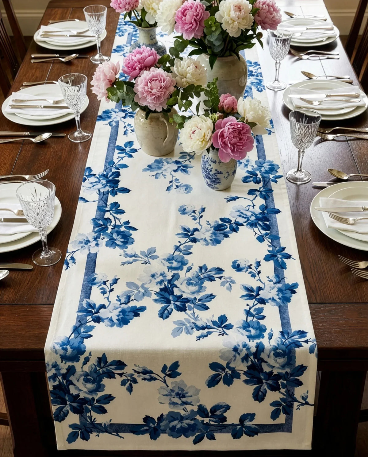 Napking Tovaglia E/O Runner In Lino Premium Victoria