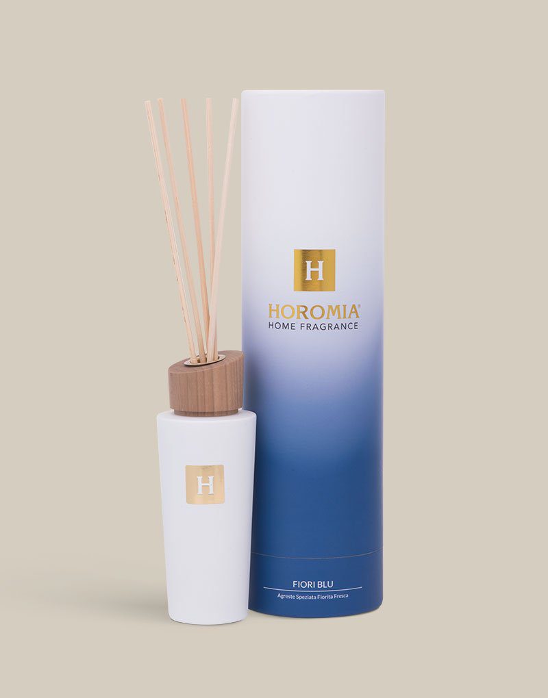 Horomia Diffusore A Bastoncini Fiori Blu 200 Ml