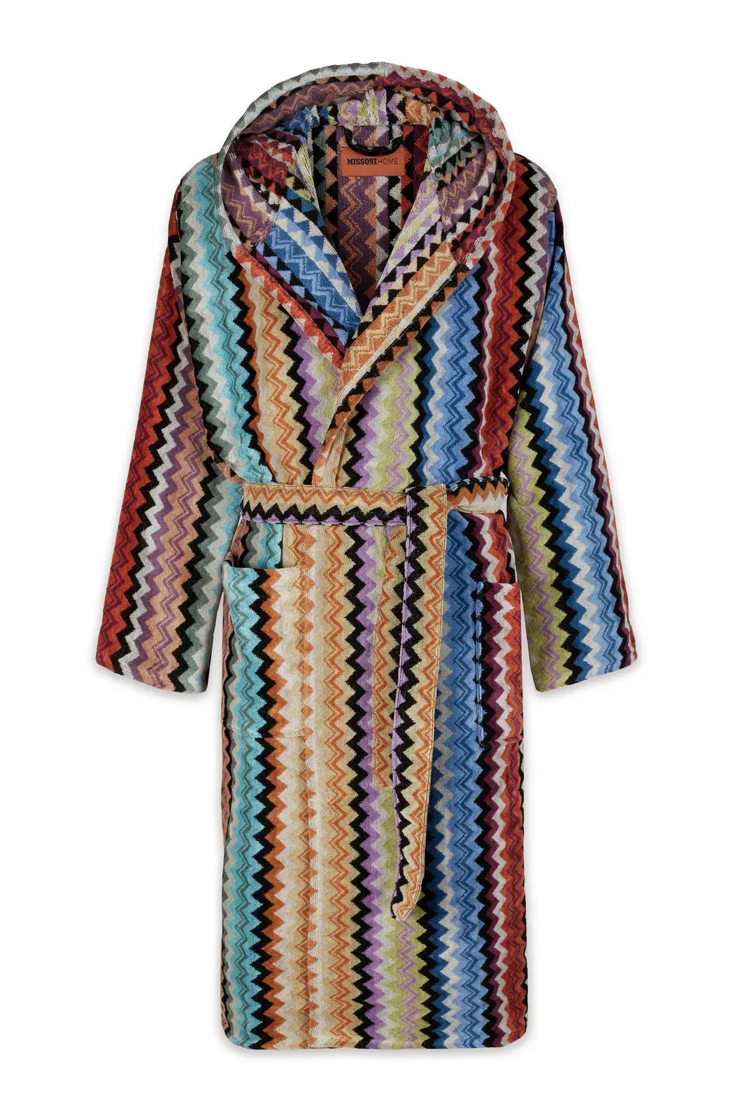 Missoni Home Accappatoio Con Cappuccio In Spugna Di Cotone Adam