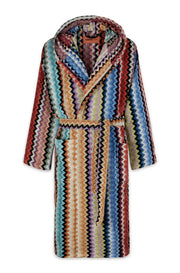 Missoni Home Accappatoio Con Cappuccio In Spugna Di Cotone Adam