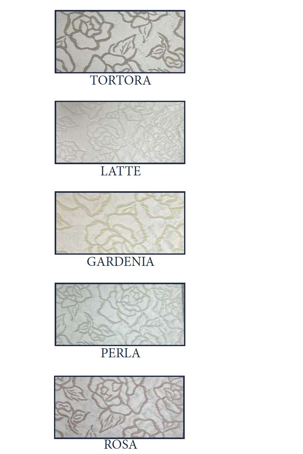 David Home Completo Lenzuola Matrimoniale In Raso Di Cotone Con Bordo Rose Jacquard Alba