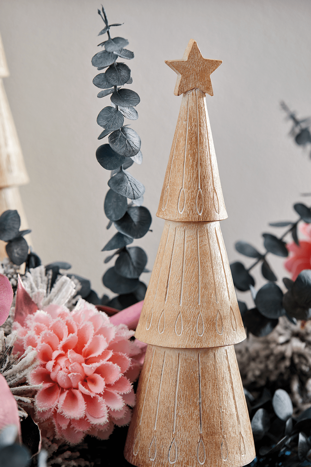 Maison Sucree' Set 2 Alberelli In Resina