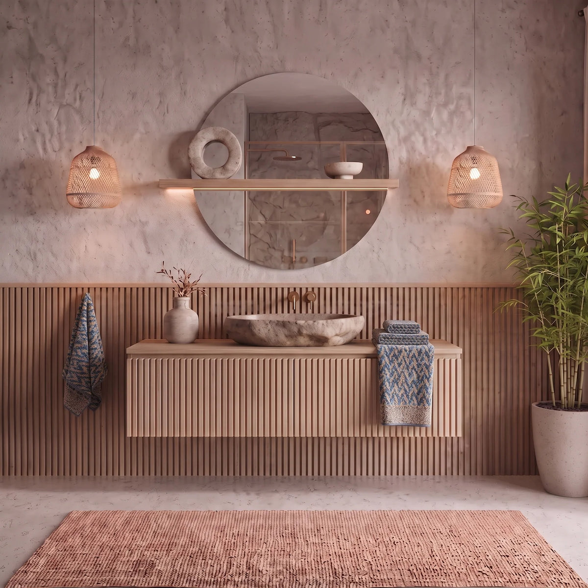 Carrara Set Asciugamani 1+1 In Spugna Di Cotone Velour Jaipur